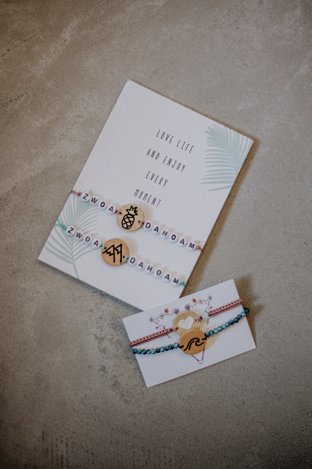 Restl Armbänder Handgemacht