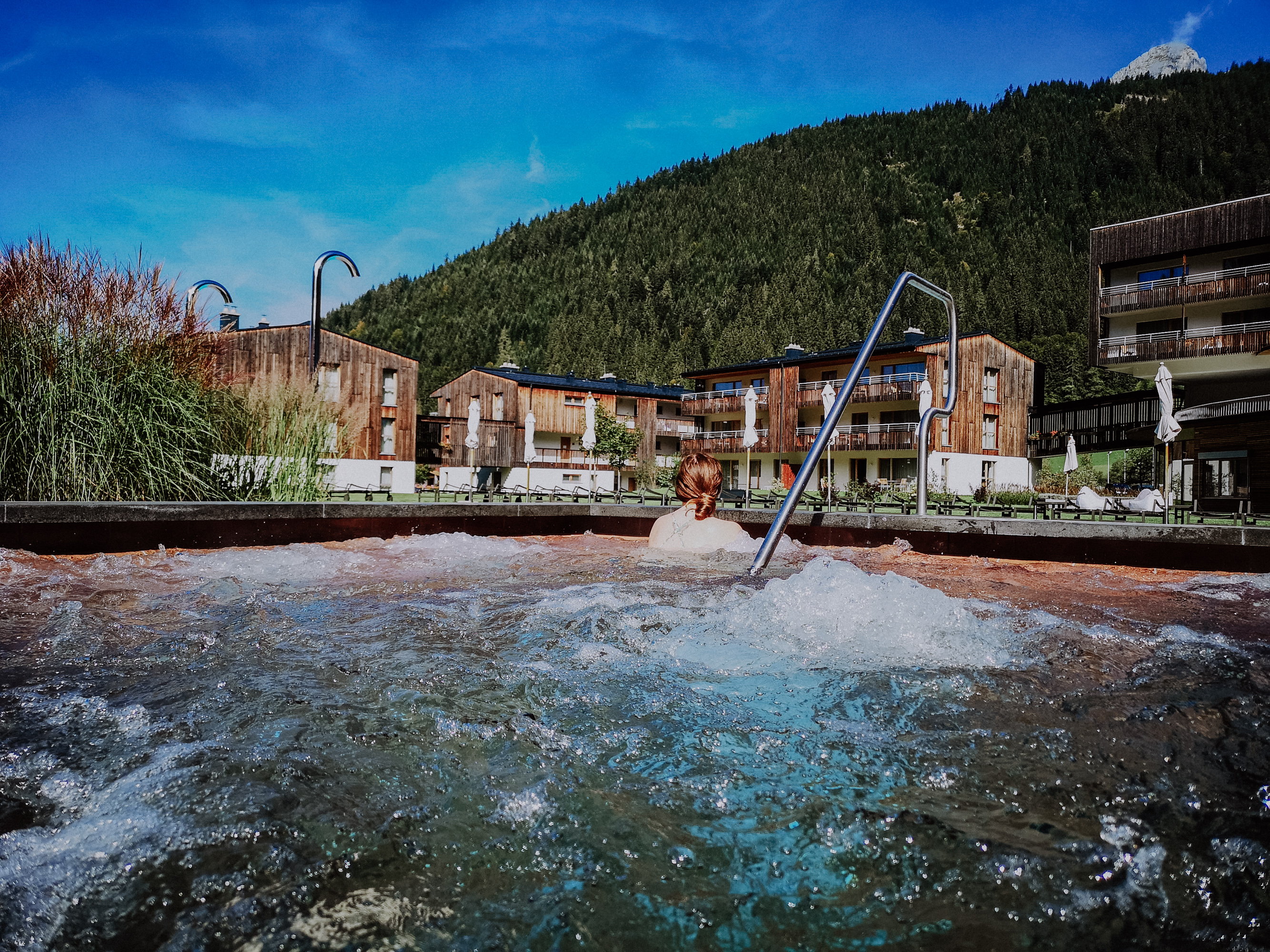 Whirlpool im Travel Charme Werfenweng